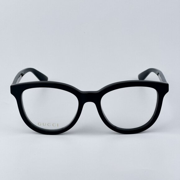 Gucci Women  Black Oval BRAND NEW Eyeglasses GG1687O 001 - Picture 1 of 9
